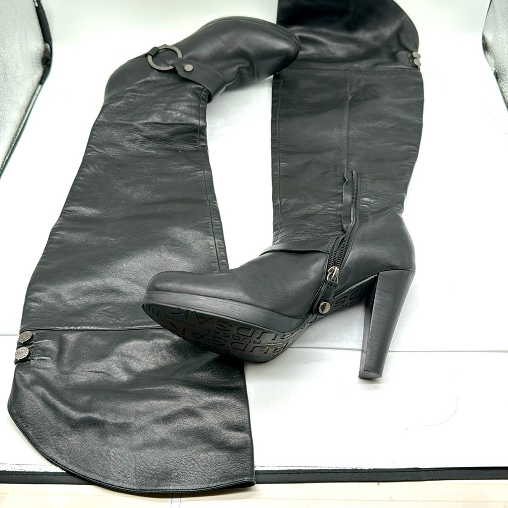 Rudsak over the knee leather boots 38 EUC